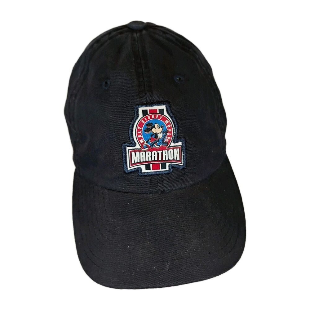 Walt Disney World Marathon Jan 7, 2007 Mickey Mouse Running Buckle Back Hat Cap